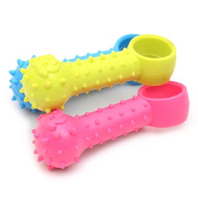 China Amazon Hot Selling Viable Dog Chew Toys Durable Rubber Bone Dog Chew Toy For Cleaning Teeth China for sale