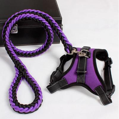 China New Premium Viable Mesh With Leashes Summer Arrivel Dog Harness For Outdoor Walking No Pull Classic Dog Harness for sale