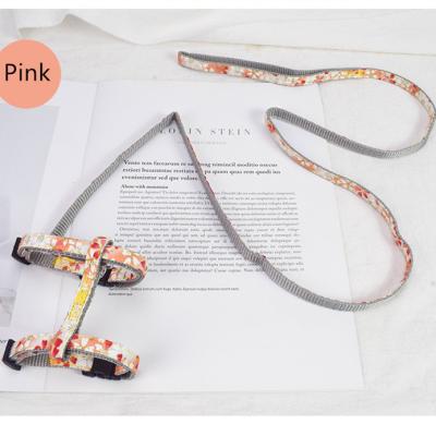 China Lights Wholesale High Quality Cat Harness Leash Durable Adjustable Pet H-shape for sale