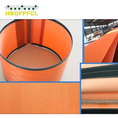 China High Solid-Liquid Filtration Grade Polyester Filter Cloth For Horizontal FGD Gypsum Vacuum Belt Filter for sale