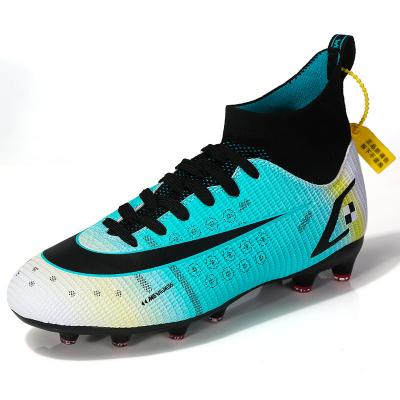 China Durable Indoor Soccer Shoes For Men Women Boys Girls TF Soccer Shoes Non-Slip Sneakers Sports Trainers for sale