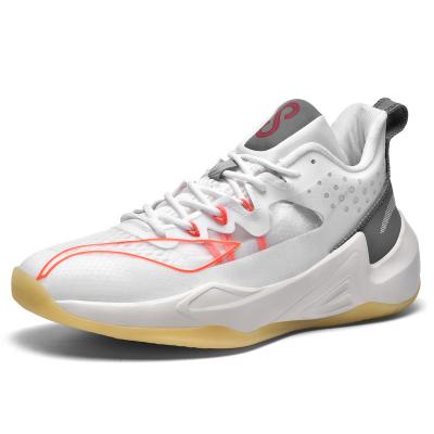 China Breathable Lightweight Durable Sports Men's Basketball Shoes Non-slip Basketball Sneakers Men's Outdoor Wearable Sports Shoes for sale