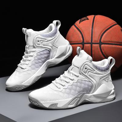 China Fashion Lightweight Durable Mens Breathable Sneakers Men's Basketball Shoes Breathable Sneakers Wholesale Basketball Sneaker Shoes for sale