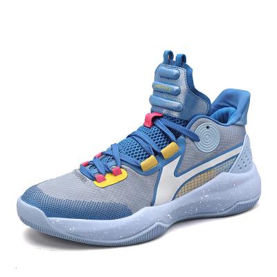 China New High Quality Adult Men's Lightweight Durable Sports Sneakers WholesaleLeisure Breathable Basketball Shoes for sale