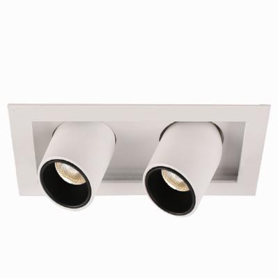 China Hot Sale Main Square Mini Ceiling LED Downlight Double Downlights for sale