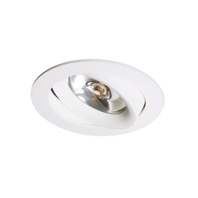 China 10 Degree Lamps Downlights Narrow Beam Angle Led Recessed Tilt Ceiling Light Downlight for sale