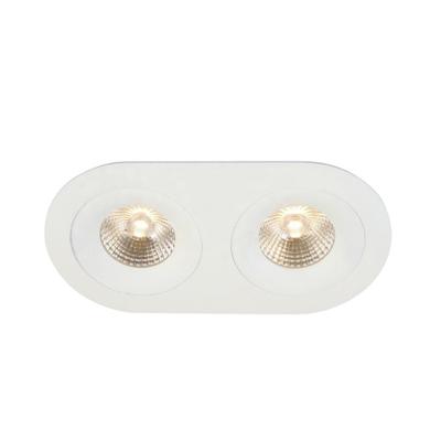 China Downlights Dim To Warm Round Corner Double Heads Led Panel Light for sale