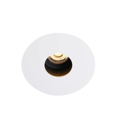 China Screw Texture Black And Texture Pinhole White Gu10 Ceiling Recessed Mr16 Led Ignition Housing for sale