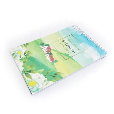 China paper & Cardboard Art Paint Sketch Book Spiral Water Color Paper Pad for sale