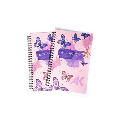 China Customized Binder Printed Paper Planner Printing Spiral Notebook Custom Logo for sale