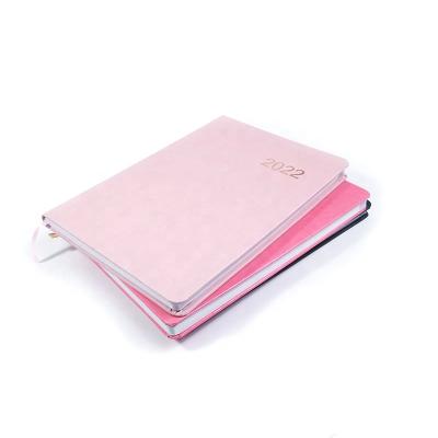 China Printed A 4 Color A4 Notebook 200 Sheets Planner Notebook Diary Agenda for sale