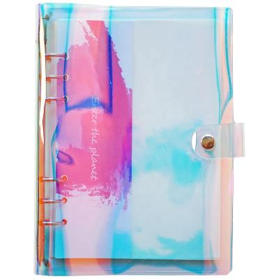 China Printed Clear Vinyl Journal Event Planner Notebook for sale