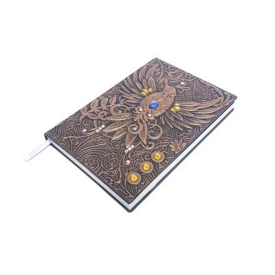 China Printed Phoenix Engrave Staionery Spy Dairy Libretas Notebook for sale