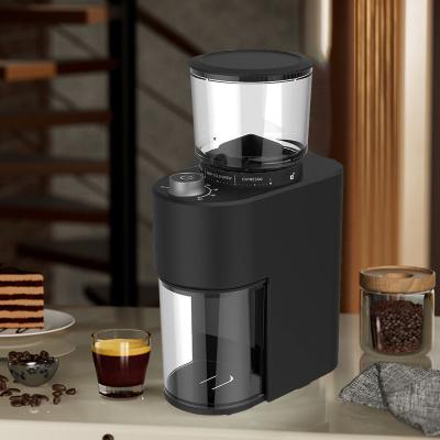 China New Design Home Commercial Hotel Use Coffee Grinder Conical Automatic Electric Coffee Grinder Burr Grinder for sale