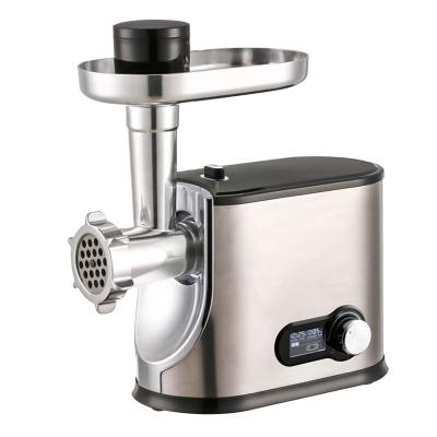 China Kitchen Commercial Home Use Electric Industrial Meat Grinder Machine For Food 7mm 5mm 3mm Cutter Head for sale