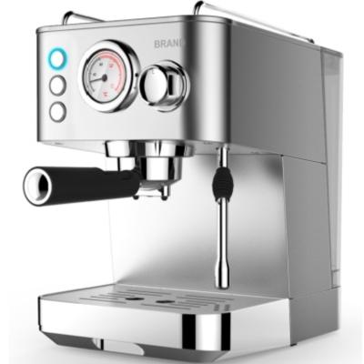 China Easy Operation Custom Logo Coffee Makers Semi-automatic Espresso Machine Coffee Maker With Steam System for sale