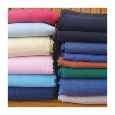 China China supplier 100% canvas QUICK DRY linen fabric for clothing wholesale price online soft pure linen fabrics for shirt and dress for sale