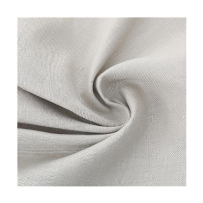 China China Supplier Wholesale Moisture-absorbent Cotton Ply Check Viscous Linen Fabric for sale