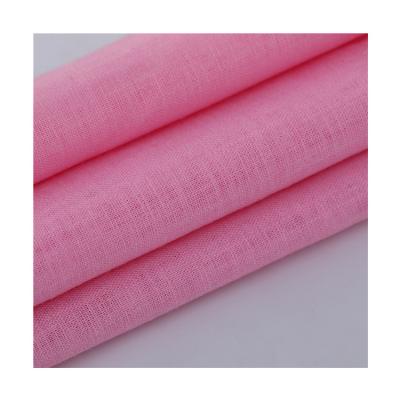 China Excellent Quality Moisture-absorbent Stripe Pure Organic Linen Fabric for sale