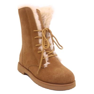 China Latest Fashion Trend CF-061 Free Samples Design Chestnut Color Winter Manufacturer Men Snow Boots Shoes,Winter Snow Men Boots for sale