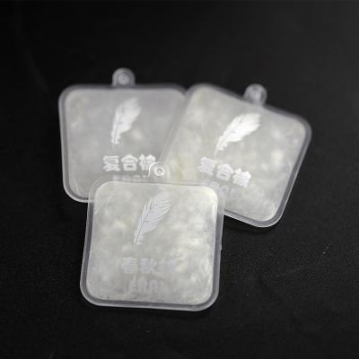 China Sustainable Garment Accessories Custom Clothing Door Exit Goose Down Feather Tag for sale