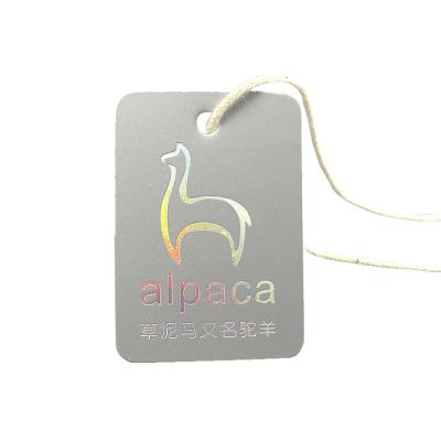 China Sustainable Custom Cardboard Hang Tag, Label Hang Tag, Apparel Hang Tag for sale