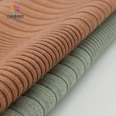 China Tear-Resistant JYY Manufacturer China Textiles Sweater Jacket 100% Polyester Rib Knit Poly Fabric for sale