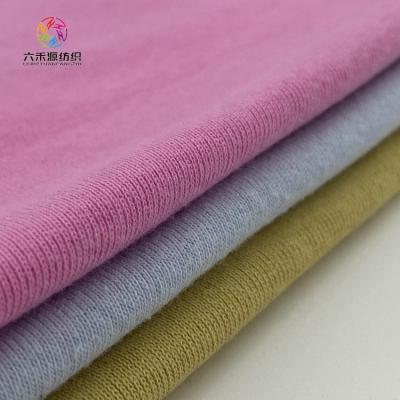 China Stretch JYY Home Deco Suppliers Wholesale Print 100% Knit Cotton Rib Fabric for Clothing for sale