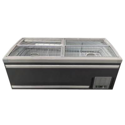 China Competitive and high quality 600 island freezer for sale