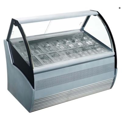 Κίνα Commercial Single-temperature Stainless Steel Ice Cream Display Freezer προς πώληση