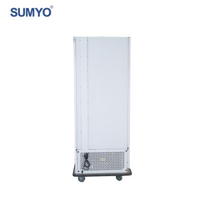 China Single-temperature Fan Cooling Commercial Mobile Fridge Cart Food Feast Car for sale