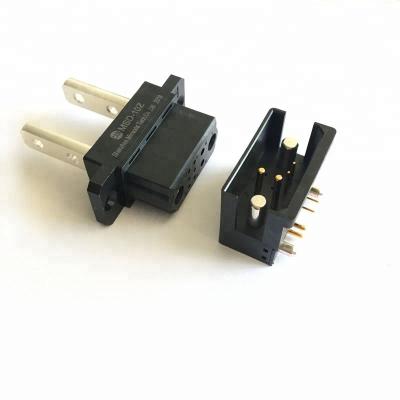 China Drawer Type DC Power 100AMP 10Pin UL94-V0 Black High Current EMERSON Power Module Connectors for sale