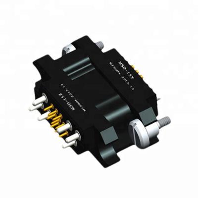 China Right Angle 15Pin 35A Power Female Connector Hotswap Power Rectangle Vertical Connector for sale