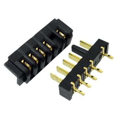 China MISTA 5pin (4+1) Mating PCB Blade Battery Connector PCB Battery Connector for sale