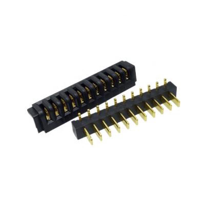 China Power MISTA 11Pin Laptop Battery Connector Female And Male 180 Degrees 90 Degree Foot Bend for sale