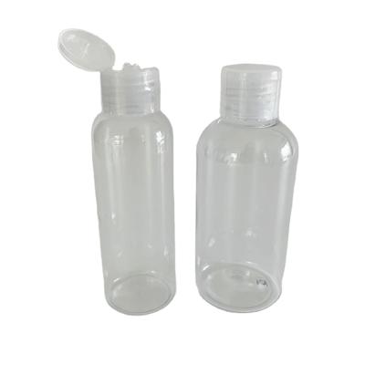 China Household Products Short Lead Time 100ml Empty Plastic Hand Sanitizer PET Bottles With Lotion Pump for sale