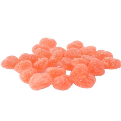 China Natural Pink Candy Gummy Candies Soft Fruit Candy for sale