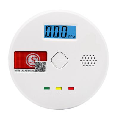 China Co Smoke Wholesales Portable Digital Screen Portable OEM Carbon Oxide Smoke Detector Independent Wholesale Alarm for sale