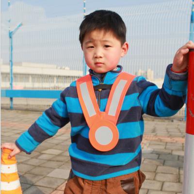 China High Quality Reflective Children's Clothing Customized V-shape Children's Safety Vest for sale