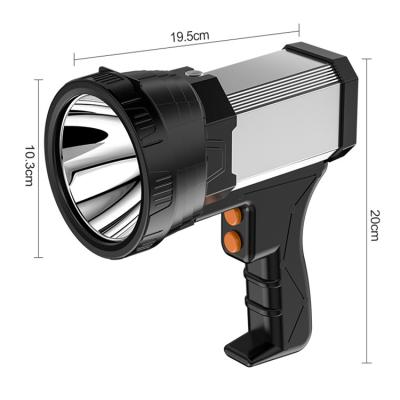 China Long Life Rechargeable LED Spotlights Waterproof Outdoor Camping Spotlights for sale