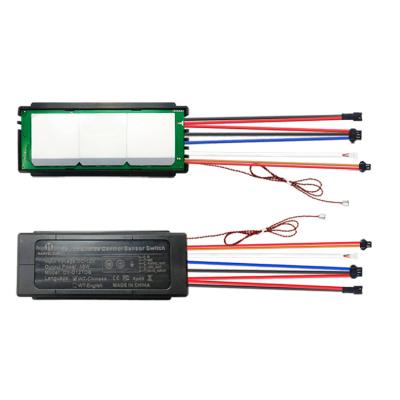 China Factory Selling 12v Sound Control LED Mirror Switch Sensor CY-D12TOB-WT06 for sale