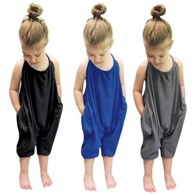 China 2021 New Style Breathable Toddler Baby Vest Cotton Popular Loose Comfortable Baby Overalls Romper for sale