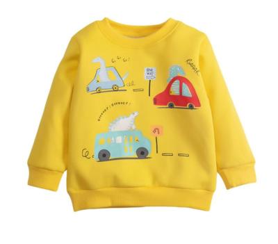 China New Breathable Cartoon Clothing Printing Pullover Toddler Boy Sweatshirt For Winter for sale