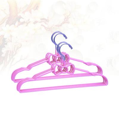 China With new notches design metal wire hanger with beautiful cheap butterfly hangers for sale