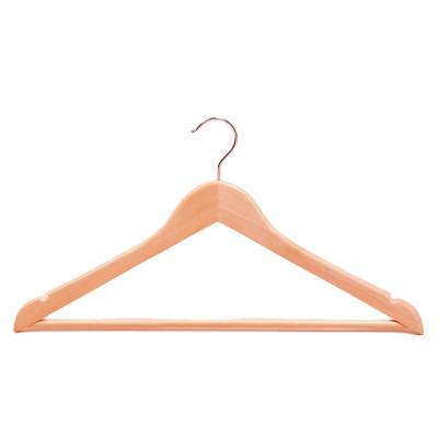 China With Notch Cheapest Wholesale Wooden Hangers For Clothing 360 Hanger Hook In Natural for sale