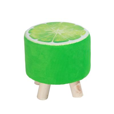 China Removable Home Cover 4 Legs Fruit Printed Chair for sale