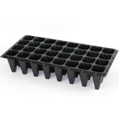 China Plastic seeding tray with32 holes deep germination trays for sale