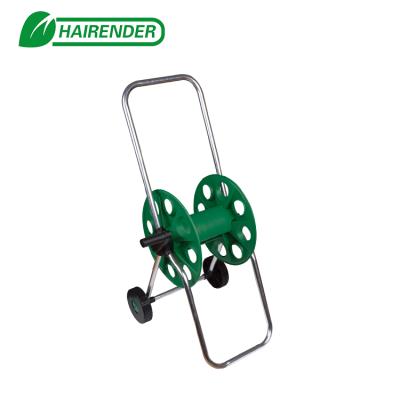 China easy reel cart garden hose reel cart metal reel watering cart HW8003 for sale