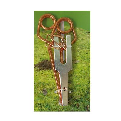 China Not Applicable 2pcs Metal Set Mole Trap Mole Killer for sale