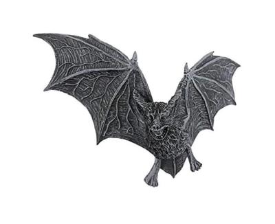 China Africa Halloween Statue Vampire Bats Castle Barbarosa Wall Sculptures - Set of 2 for sale